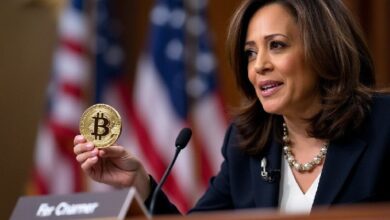 Kamala Harris: Descubre por qué es la peor opción para la adopción de Bitcoin. - Cripto Boom