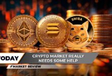 Prepárate para el Cruce Dorado de Shiba Inu (SHIB), Solana (SOL) al Borde del Fracaso, Ethereum (ETH) Lucha Contra una Resistencia Clave - ¡Descubre Más! - Cripto Boom